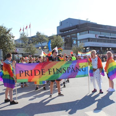 Pride Finspång. Foto: Jenny Luks.